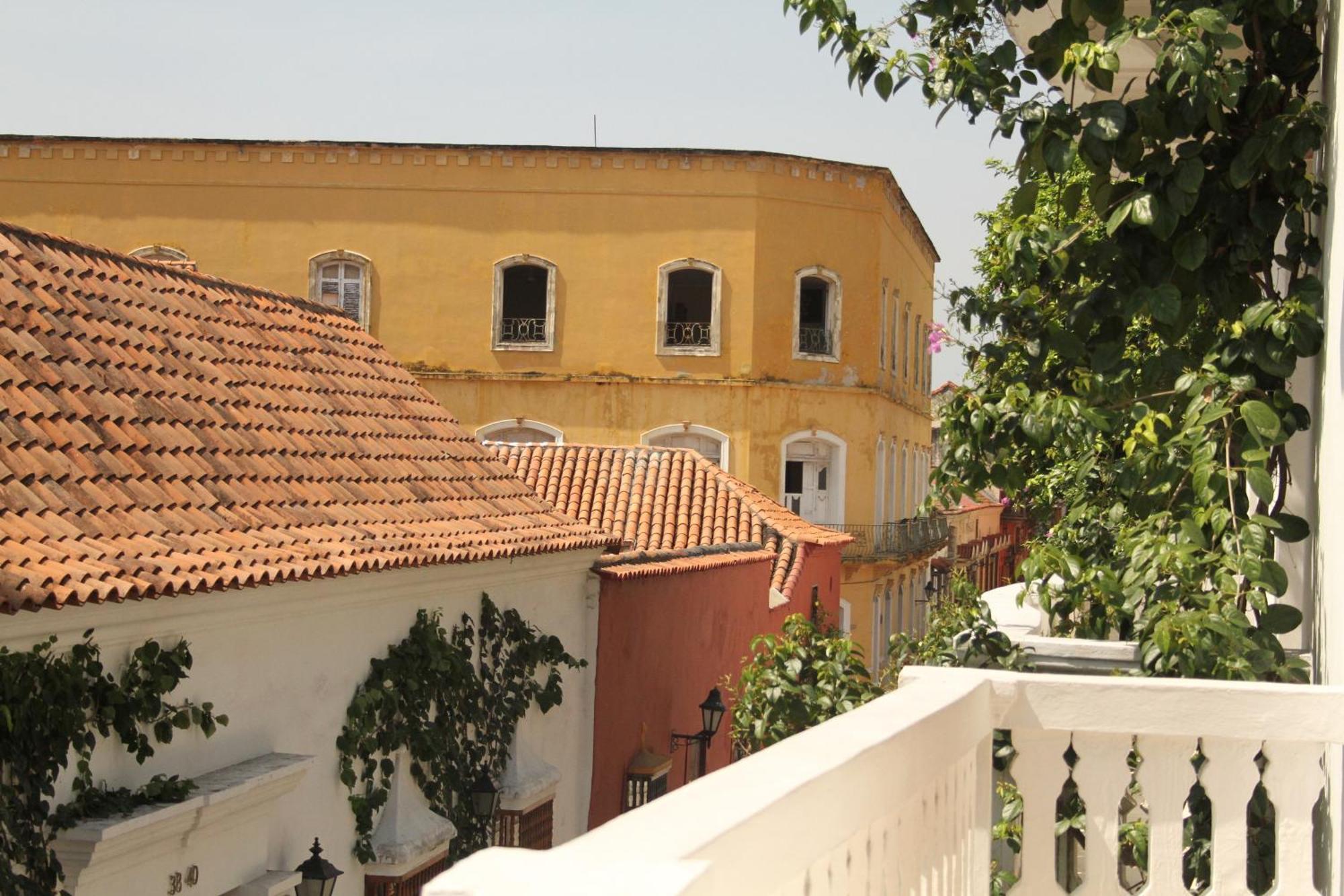Casa Del Tejadillo Hotel Cartagena Bagian luar foto