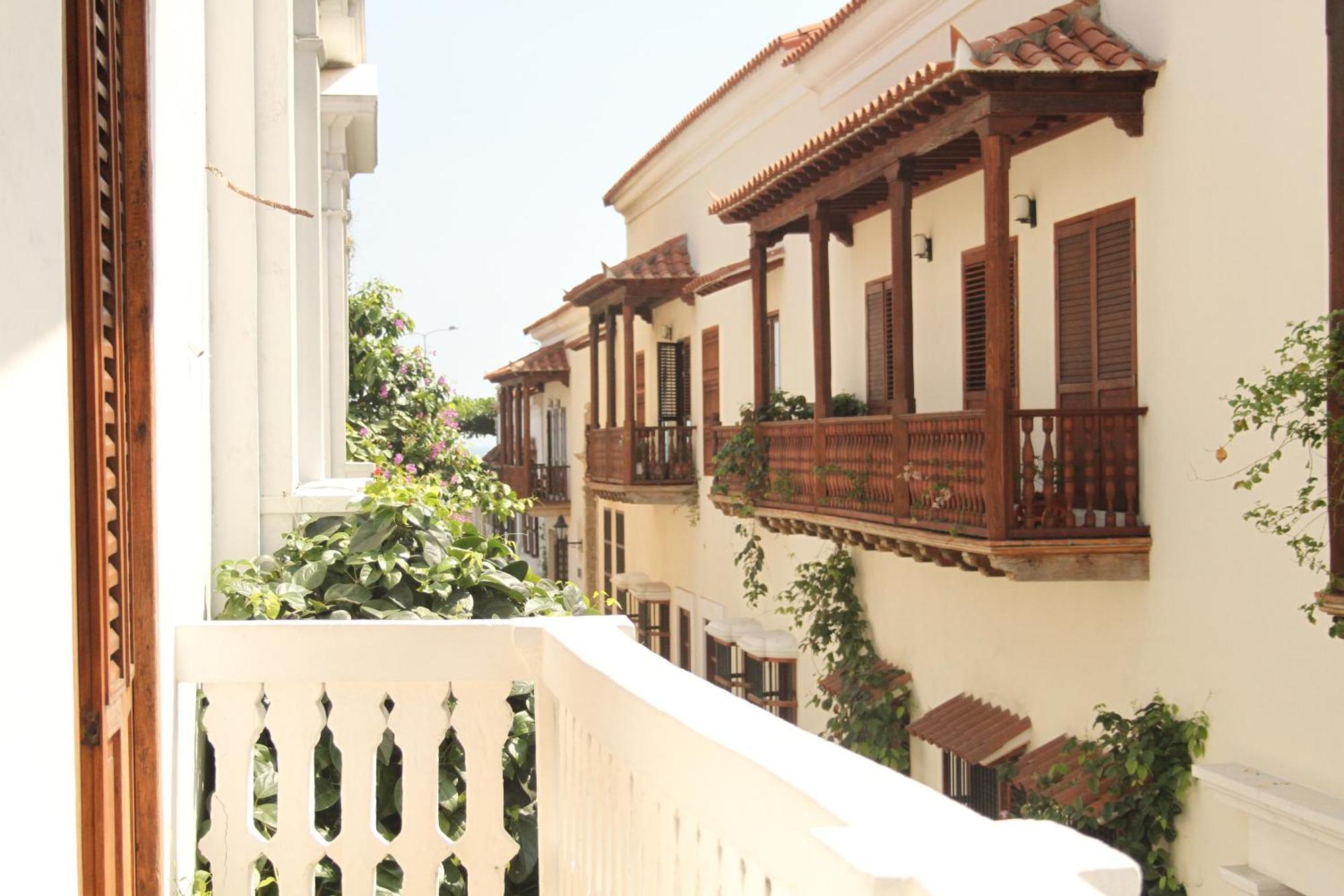 Casa Del Tejadillo Hotel Cartagena Bagian luar foto