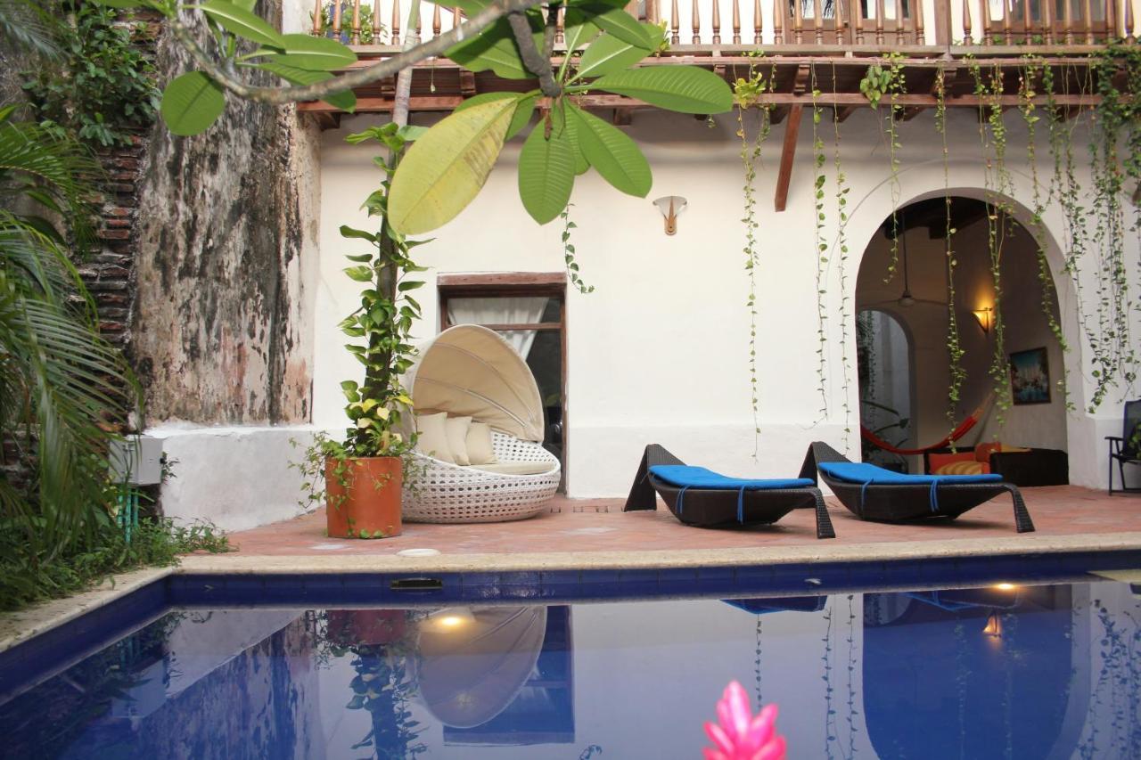 Casa Del Tejadillo Hotel Cartagena Bagian luar foto