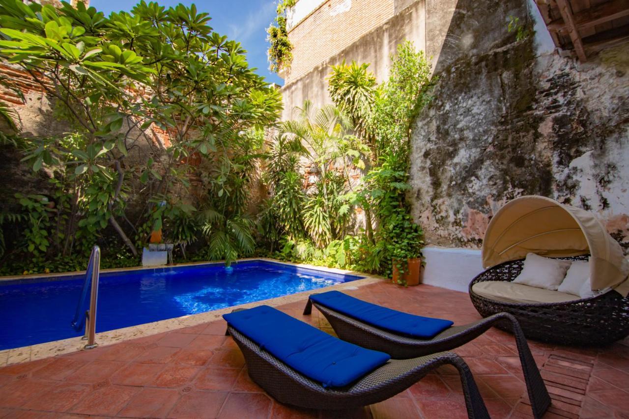 Casa Del Tejadillo Hotel Cartagena Bagian luar foto